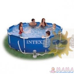 Каркасный бассейн Intex 56996 +Тент