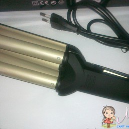 Тройная профессиональная плойка Babyliss.