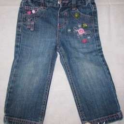 джинсы для девочки 12-18 месяцев