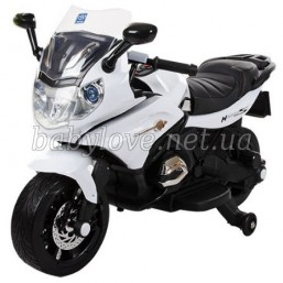 Детский мотоцикл BAMBI M 3571 EL (EVA колёса, кожаное сиденье)